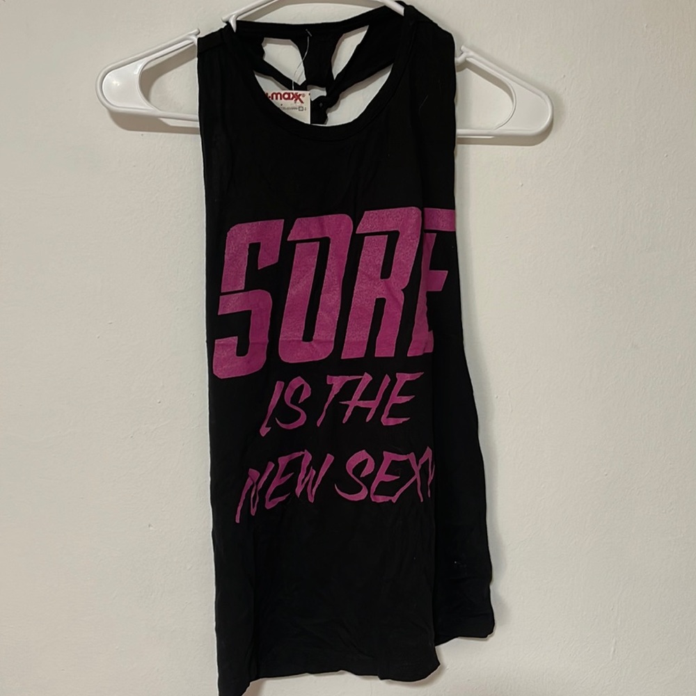 Sore is the new sexy tank top